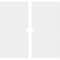 Ekena Millwork Knox Architectural Grde PVC Contemporary Ceiling Medallion, Two Piece, 36"OD x 3"ID x 12 1/2"C x 1"P CMP36KX2-03000 - alternate 3